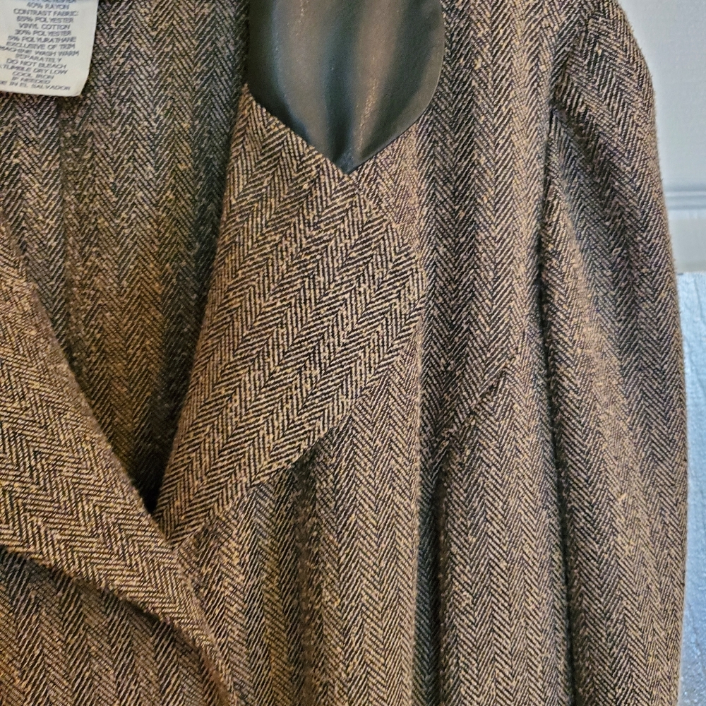 Jacycln Smith Brown Tweed Blazer - Picture 7 of 10